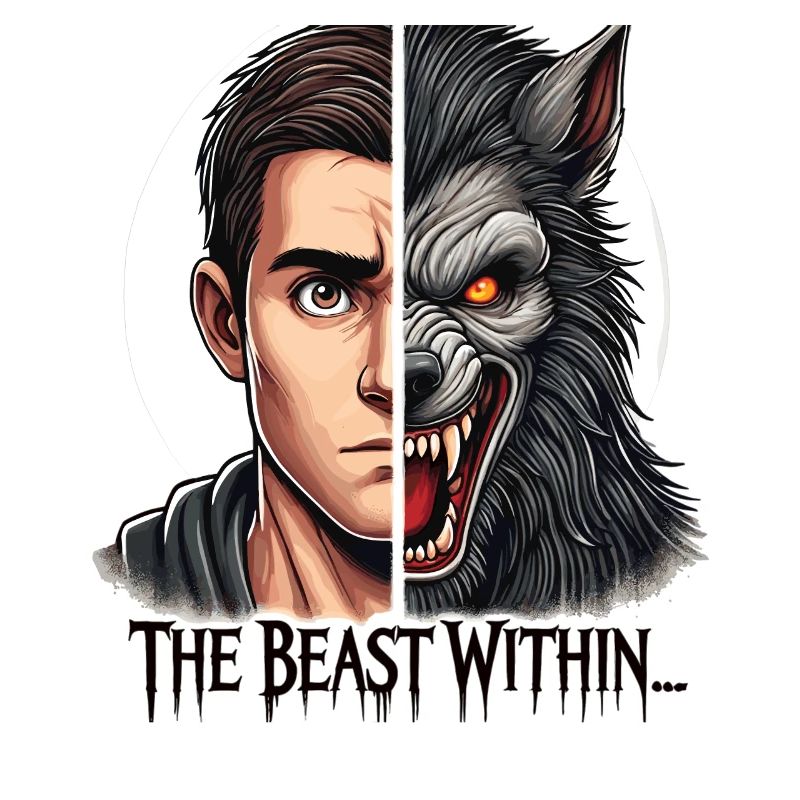 Werwolf Verwandlung im Vollmond