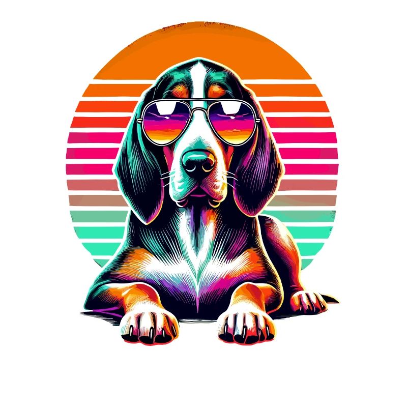 Retro Sunset Sonnenbrille Schweizer Windhund