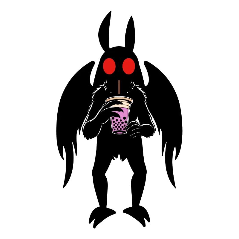 Mothman Bubble Tee