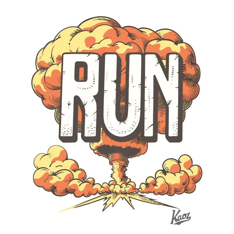 Nuclear Boom: Fleeing the Explosion, Running