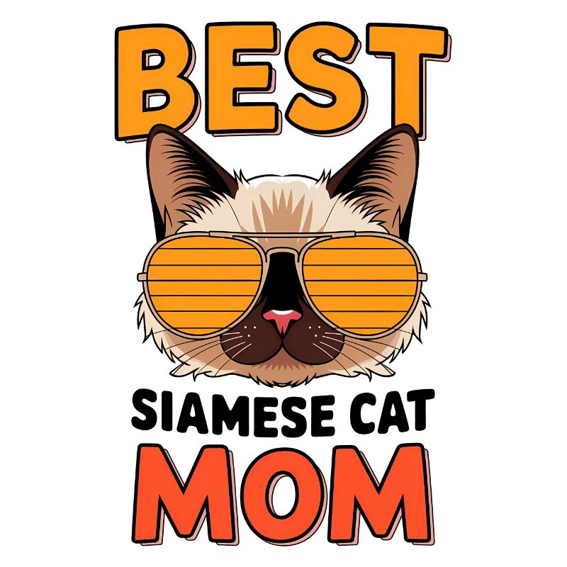 Siamese Cat Saying Siamese Cat Mom Siamese Cat Gift