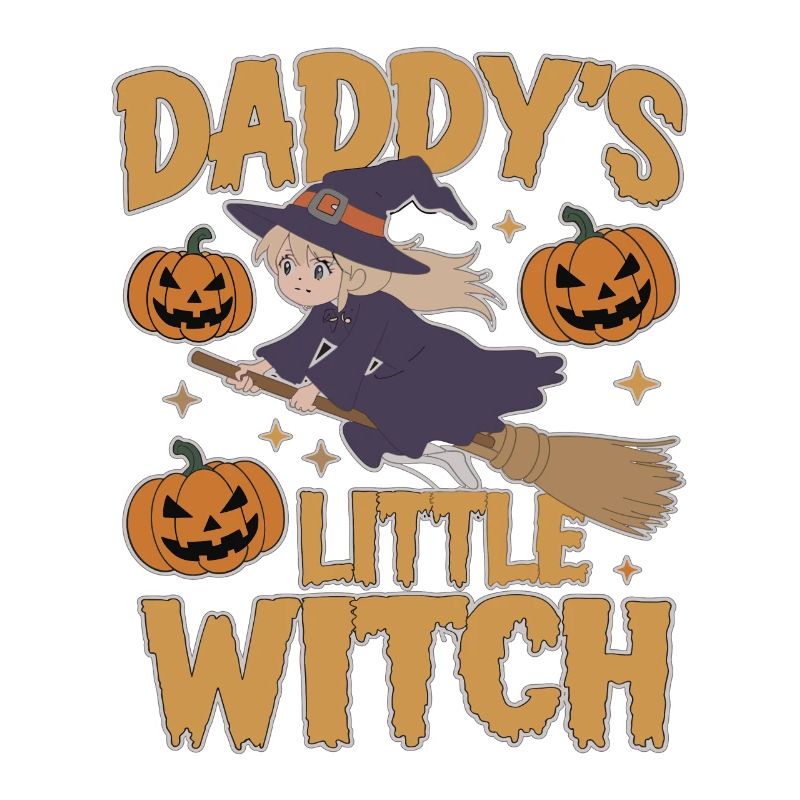 Halloween Witch Daddy's Little Witch