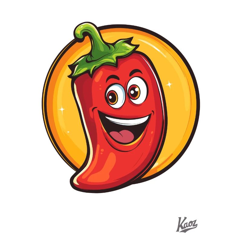 Hello! Funny spicy pepperoni