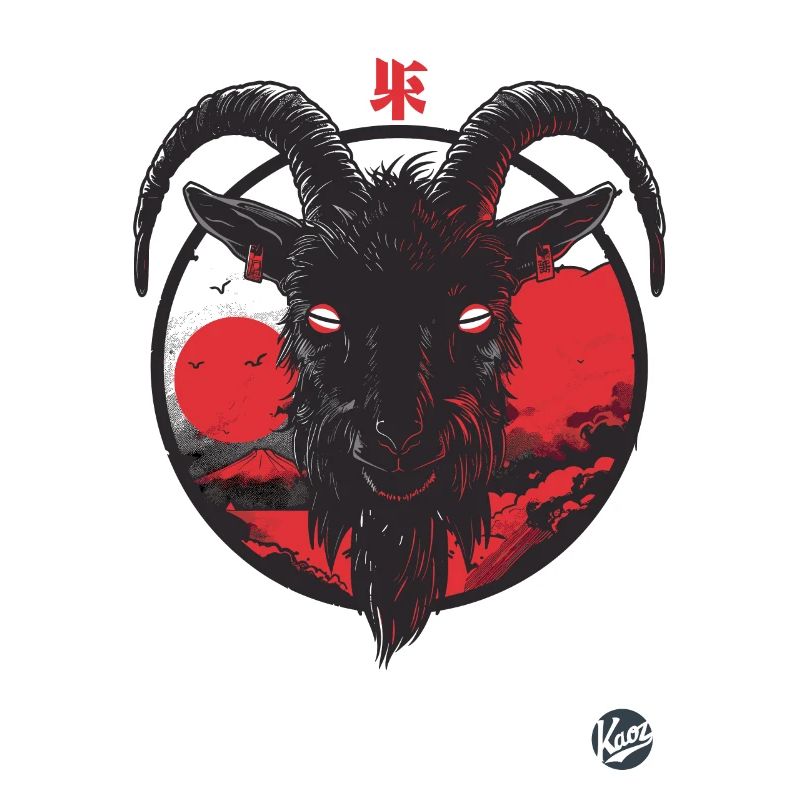a black goat