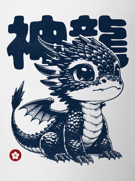 Fantasie-/Sci-Fi Mystischer Drache