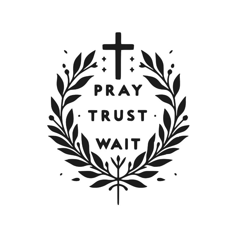 Pray Trust Wait