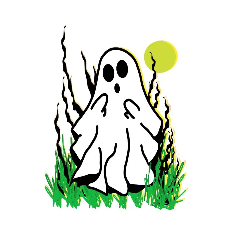 Little White Ghost Halloween