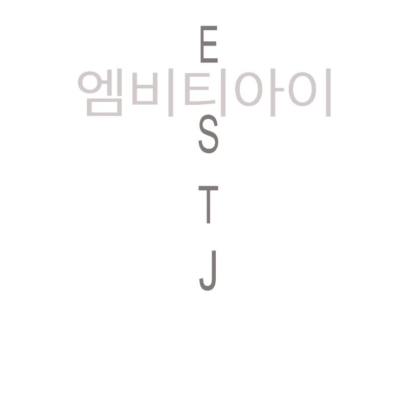 MBTI Coréen ESTJ MBTI Coréen ESTJ