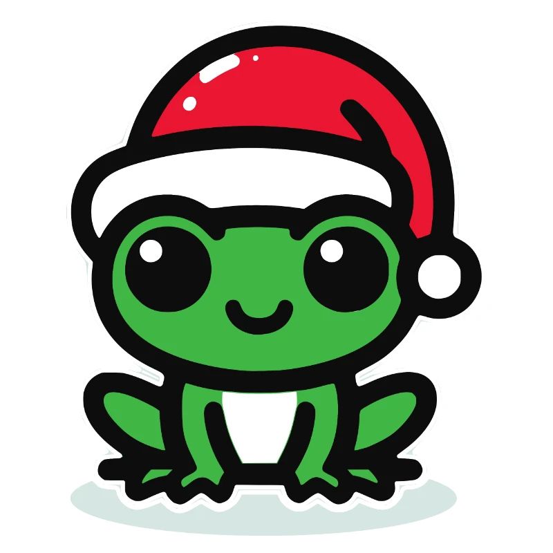 Grenouille de Noël Grenouille