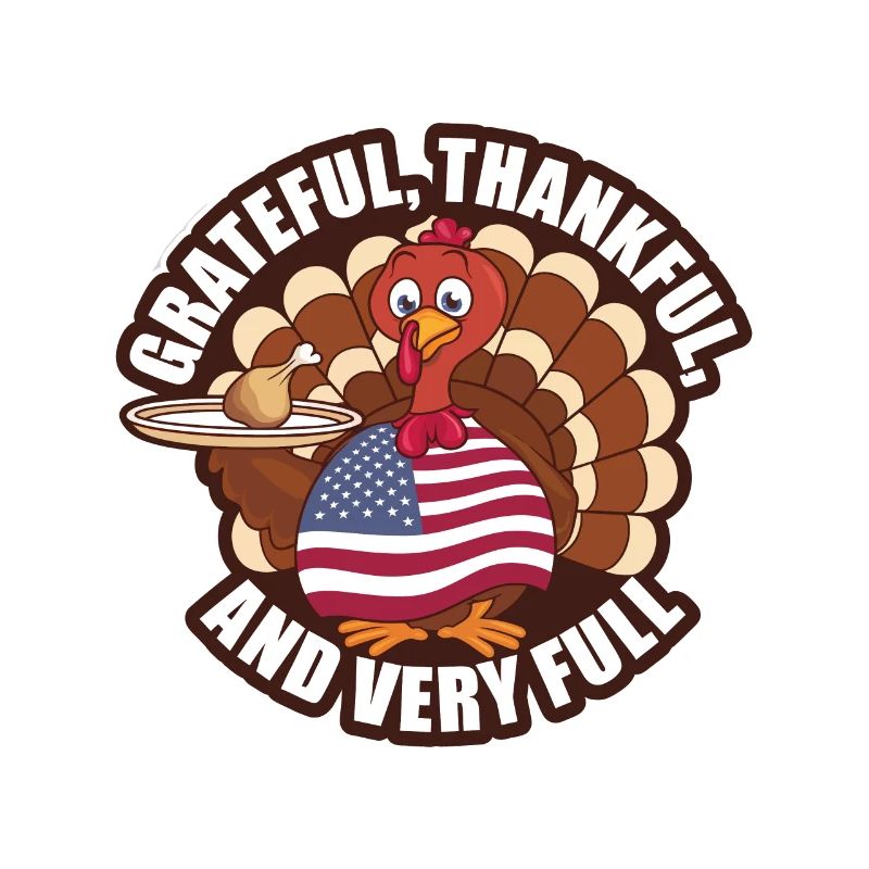 Dinde drôle de Thanksgiving
