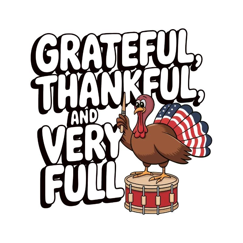 Dinde drôle de Thanksgiving