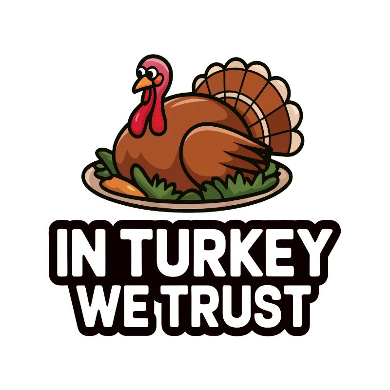 Dinde drôle de Thanksgiving