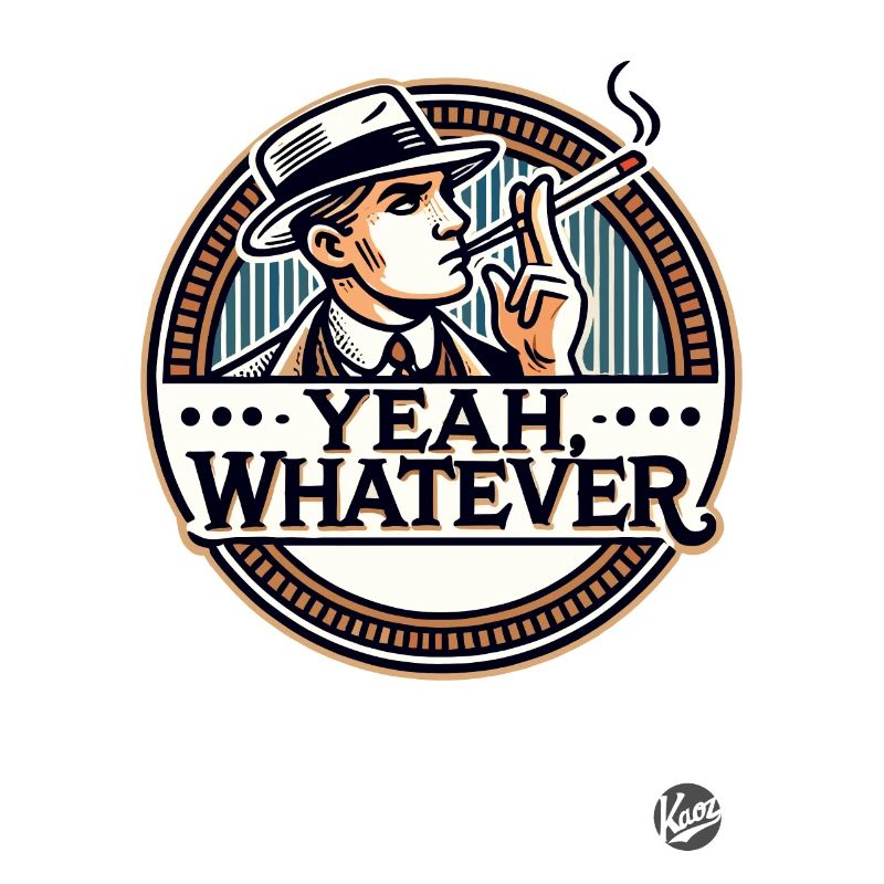 1920s Elegant Man: Yes, Never Mind What