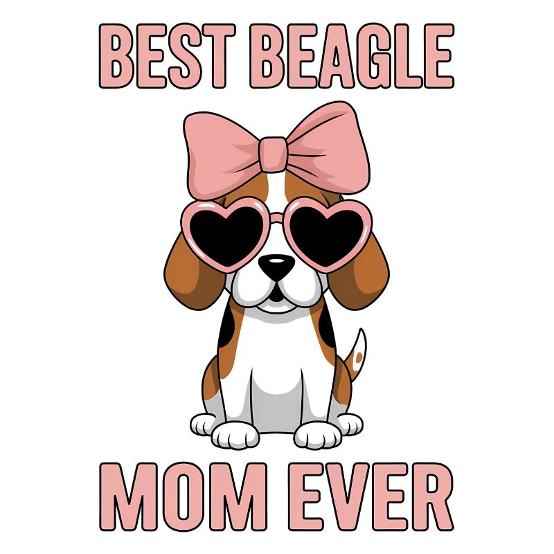 Beagle Mama Hund Mutter Lustiges Beagle Geschenk