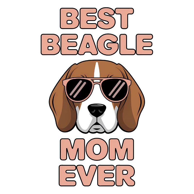 Beagle Mama Hund Mutter Lustiges Beagle Geschenk