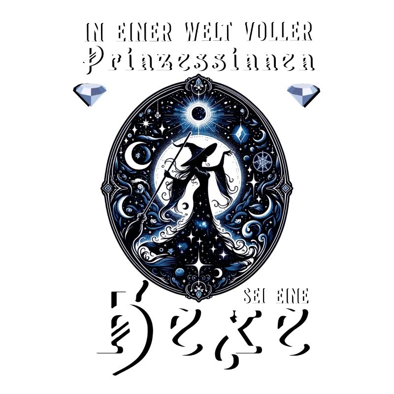 In einer Welt voller Prinzessinnen sei eine Hexe