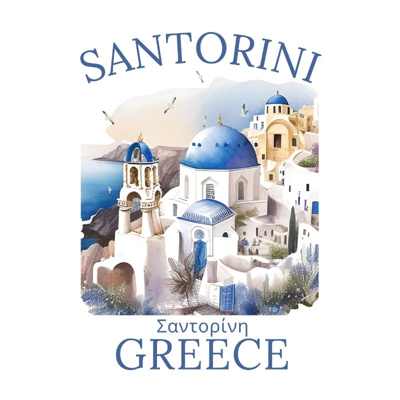 Santorin Grèce Paysage