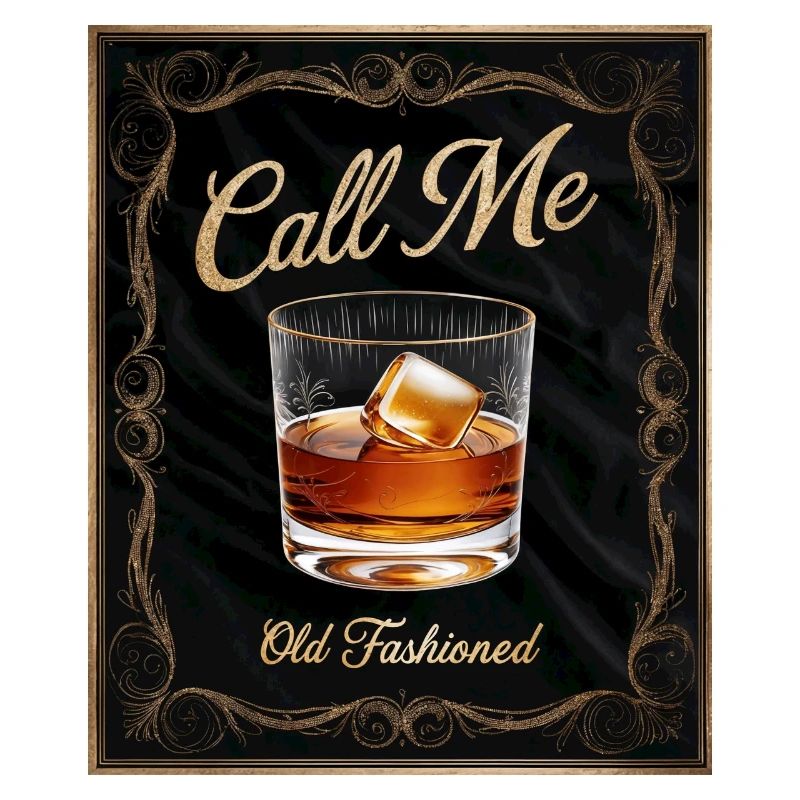 Call Me Old Fashioned Whiskey Funny