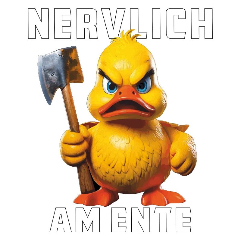 HACHETTE DE CANARD NERVEUSEMENT SUR LE CANARD