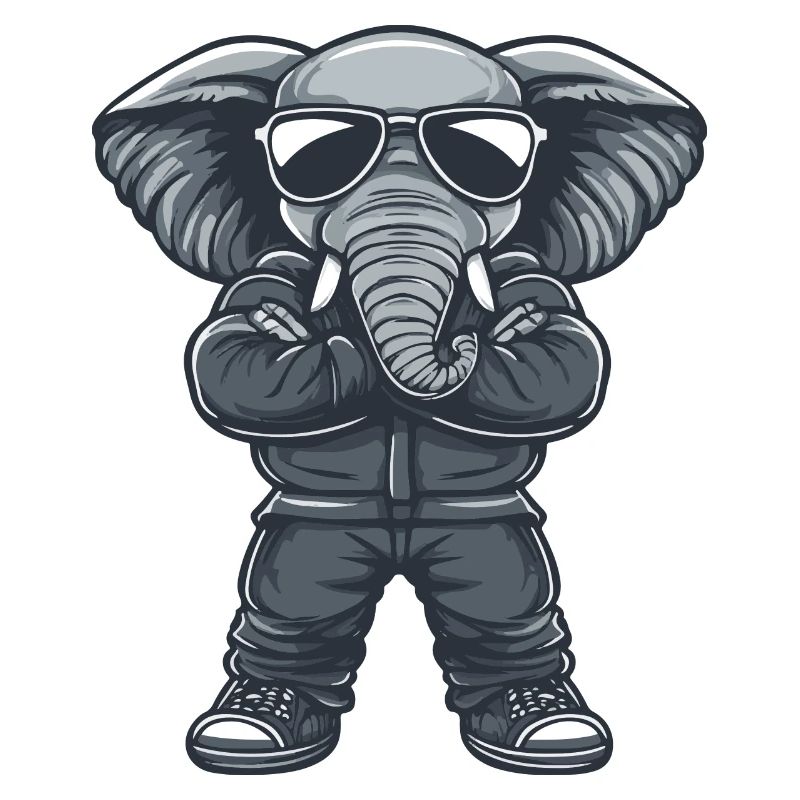 Elephant Comic Sunglasses