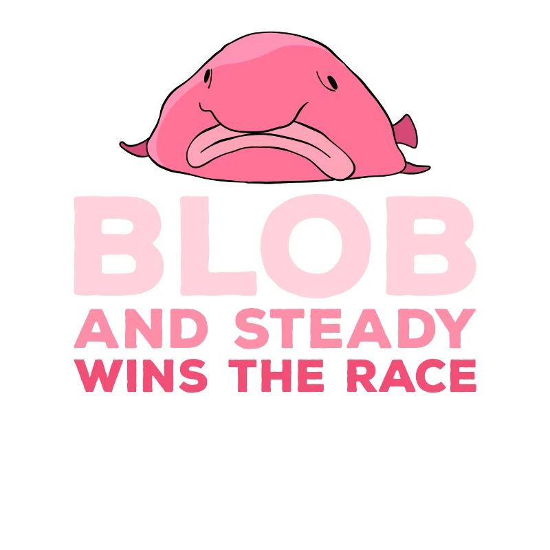 Drôle de poisson Blobfish mignon