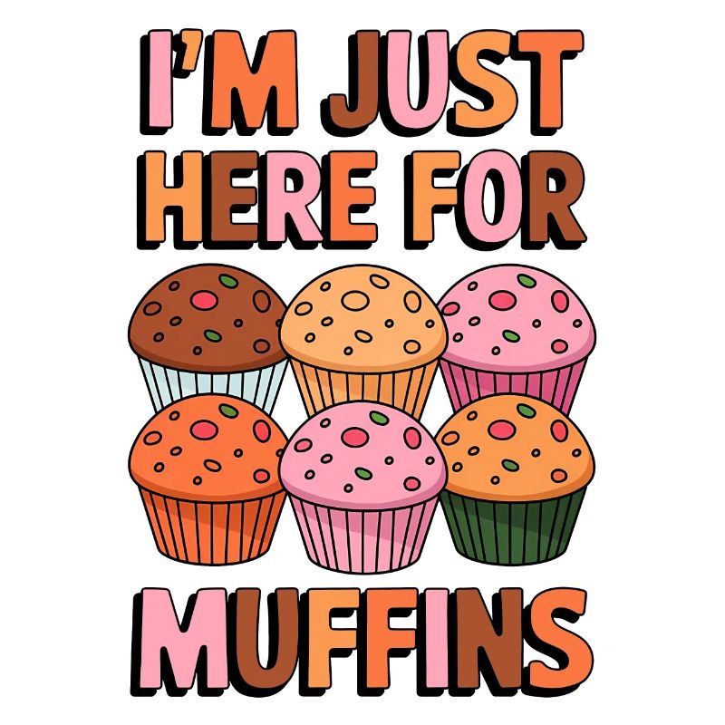Muffin Saying Muffins Funny Muffins Gift