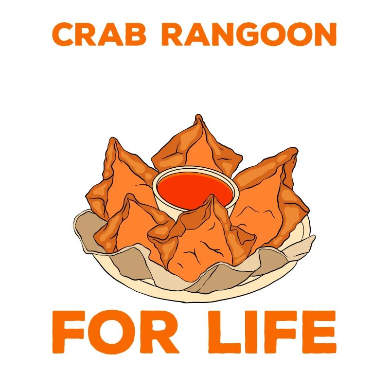 Crabe Rangoon Asie Nourriture