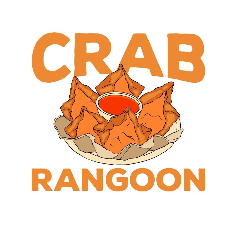 Crabe Rangoon Asie Nourriture