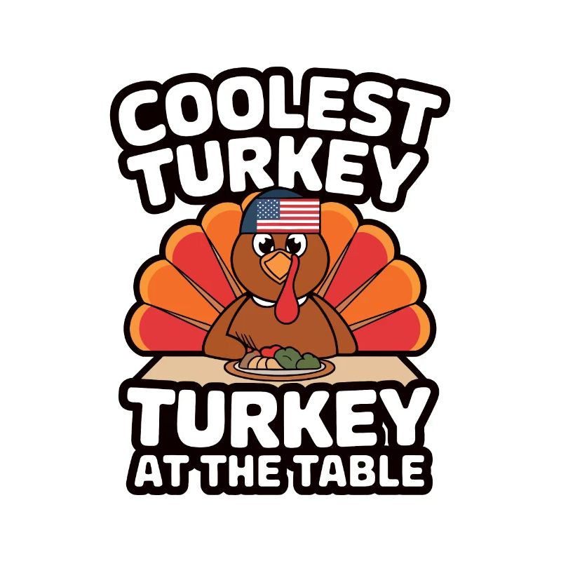 Dinde drôle de Thanksgiving