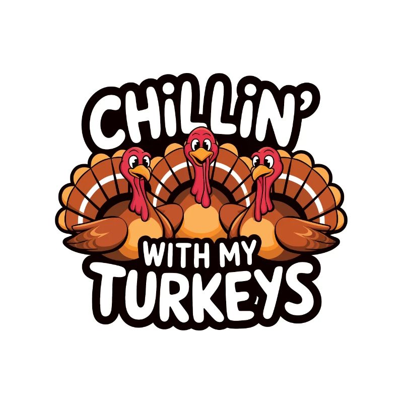 Dinde drôle de Thanksgiving