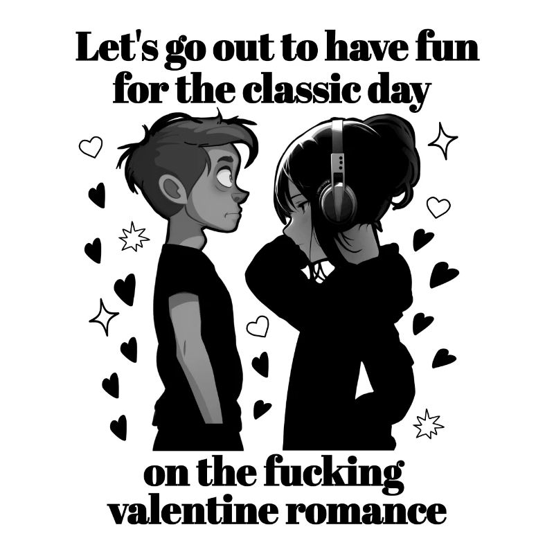 de Saint-Valentin romance drôle