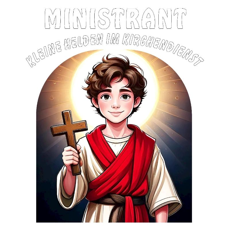 ENFANT DE CHŒUR PETITS HÉROS DANS LE SERVICE RELIGIEUX