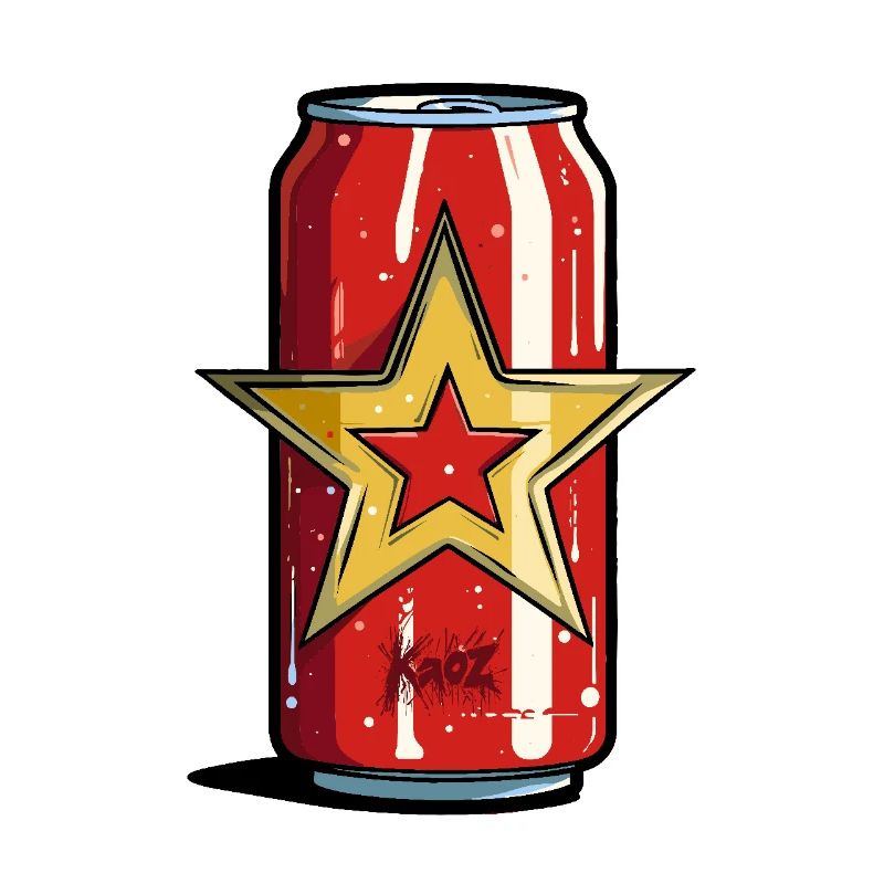 Refreshing Soda Drink Can