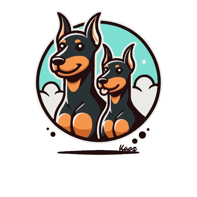 Drôles de chiens dobermans