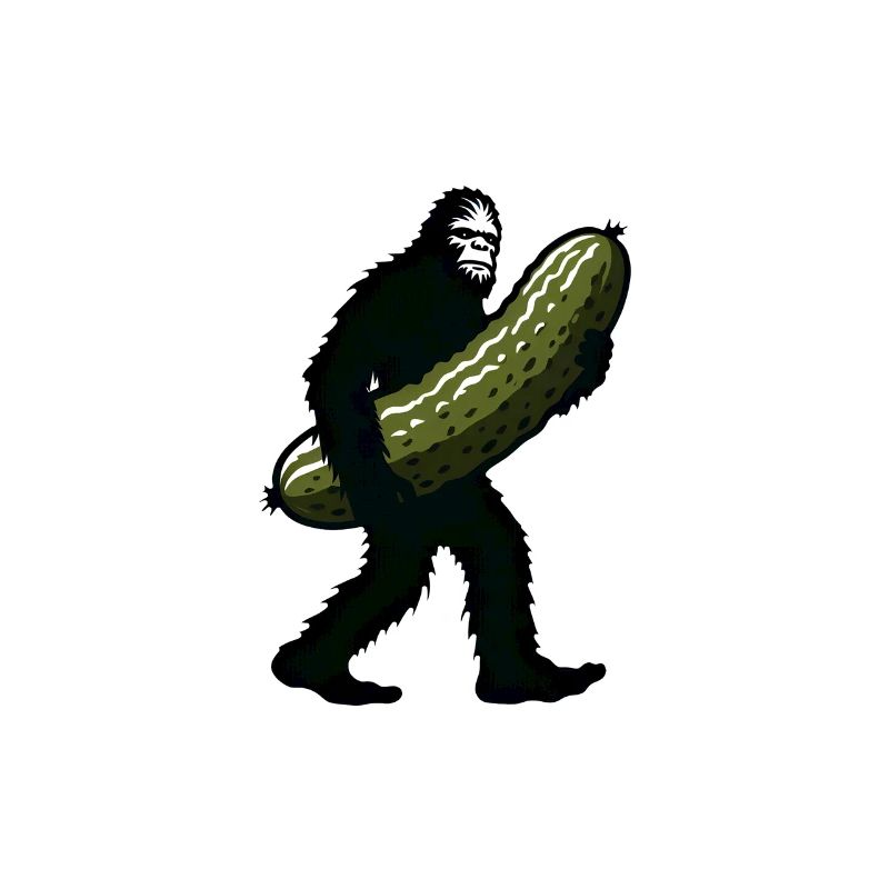 Restez calme et continuez à aller à l’aneth. Cornichon Aneth Bigfoot Sasquat