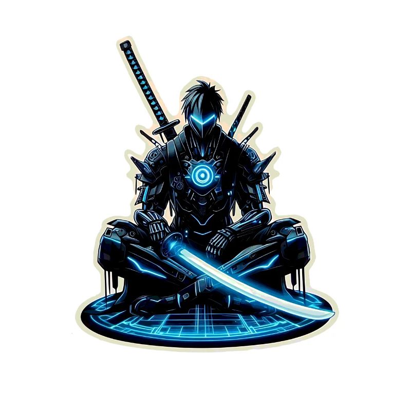 Samurai Sci-Fi Cyber Punk Anime manga