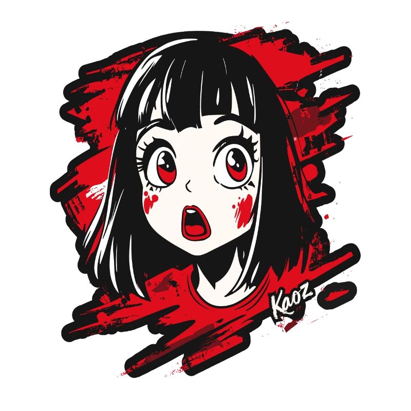 Fille de dessin animé