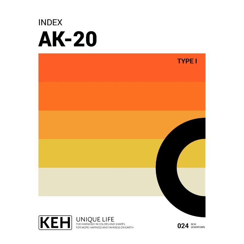 80s Design Cassette Label Motif Gradient