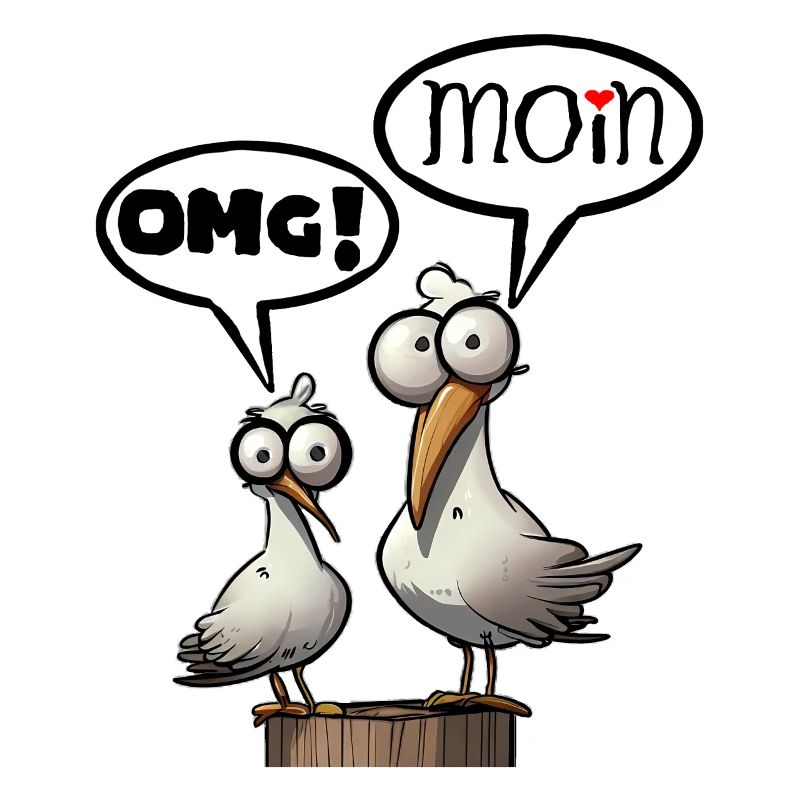 Les mouettes de Bäädden - Mouette omg moin
