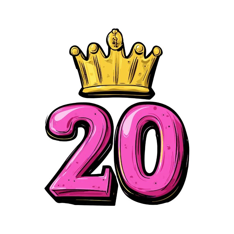 Couronne à 20 chiffres