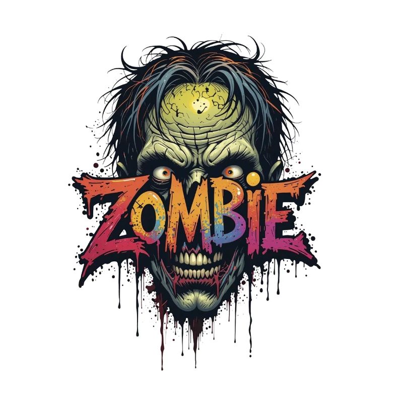 Zombie head