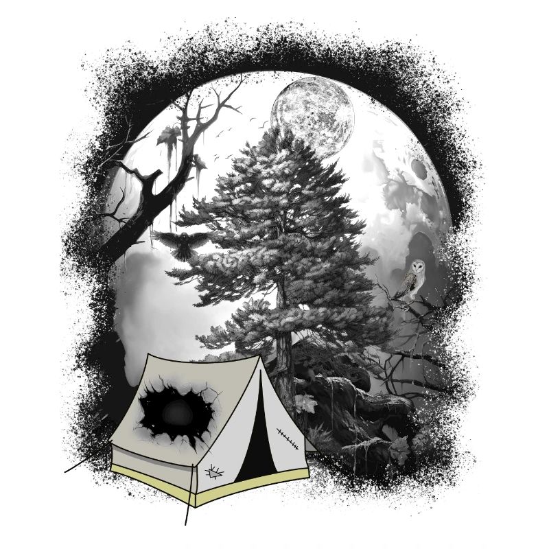Tente Camping Forêt Forest Creatures Camping Camping