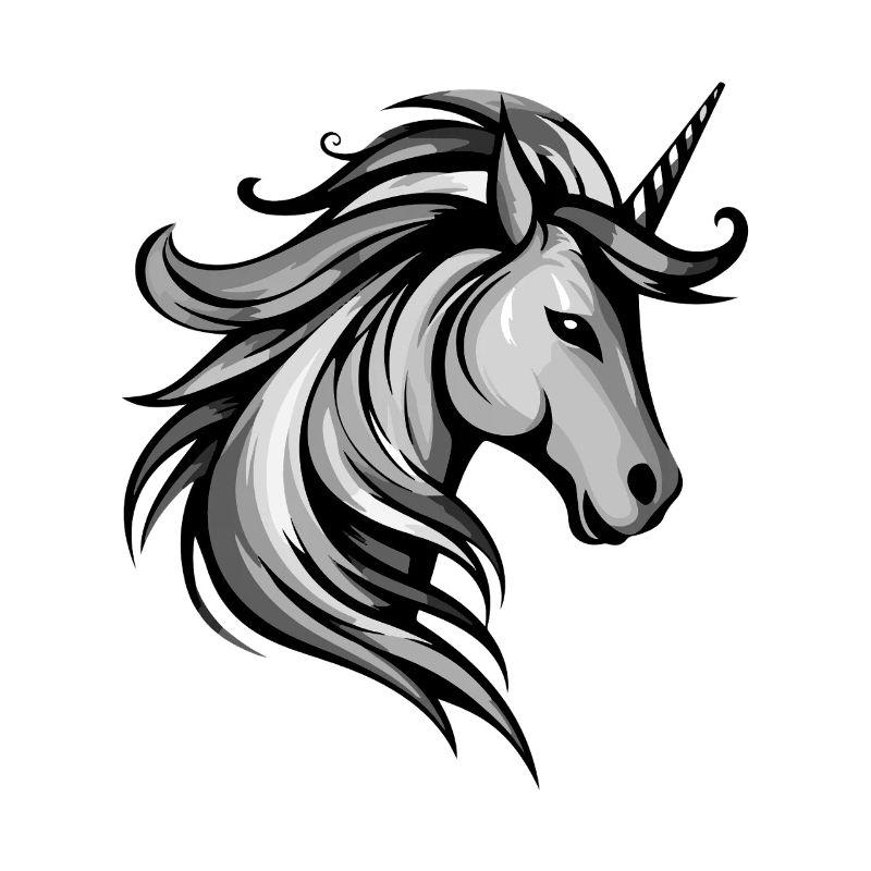 Einhorn Kopf