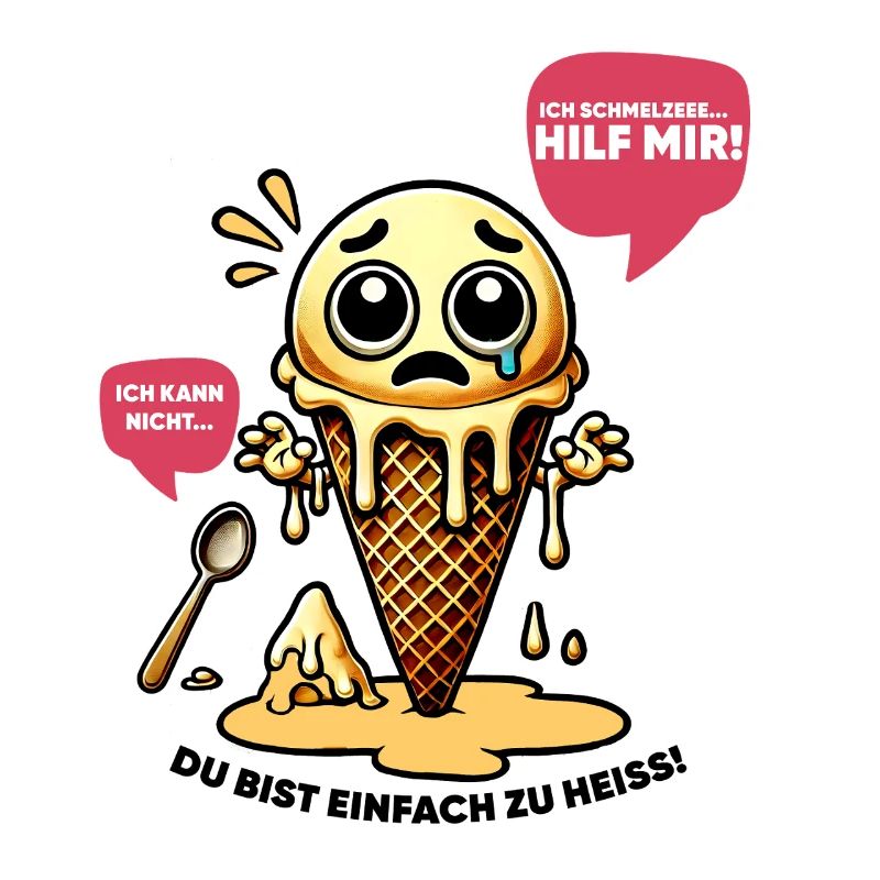 Ich kann nicht du bist einfach zu heiß
