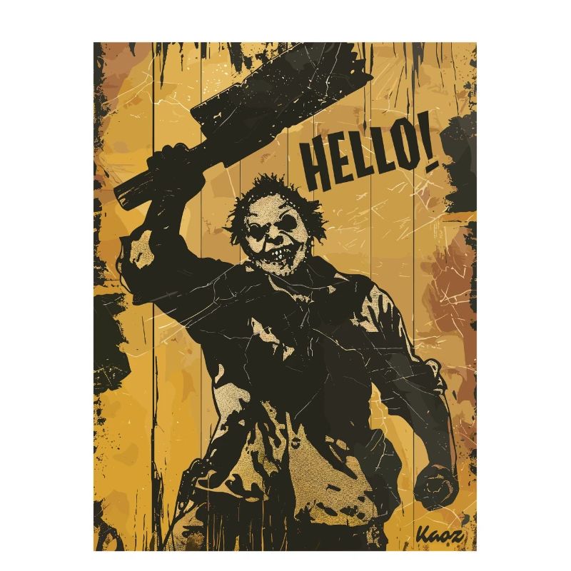 Horror Slasher Says Hello