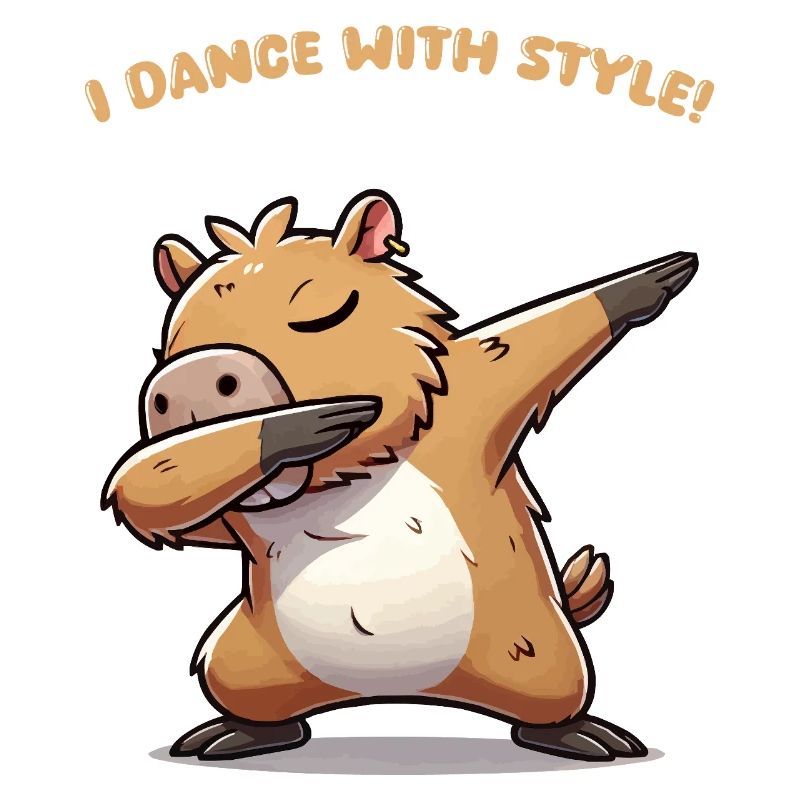 Capybara Dabbing Style