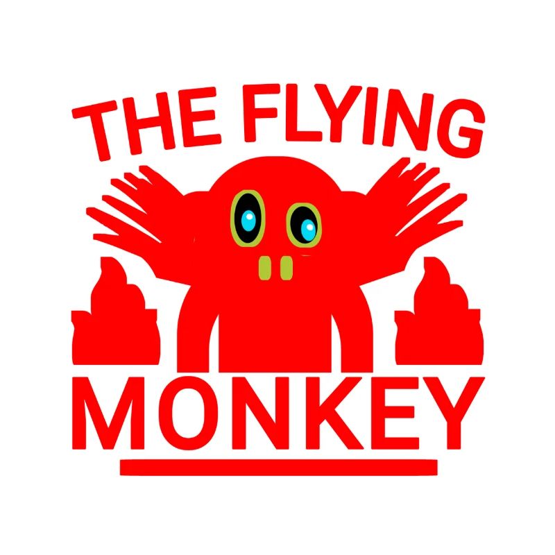 Flying monkey red