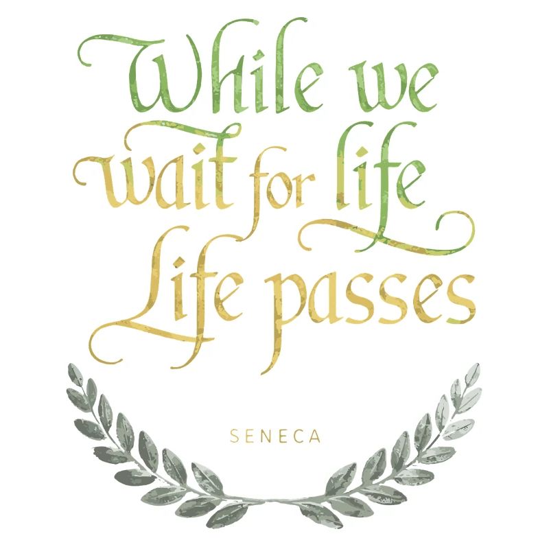 Seneca | While We Wait for Life, Life Passes