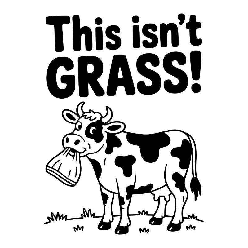 That's not a grass cow