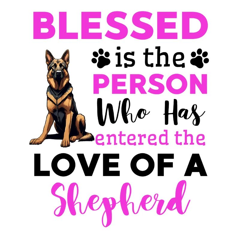 Stolzer Schäferhund Besitzer Spruch